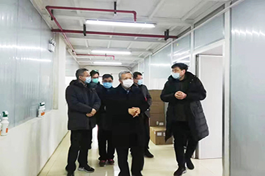 省工信廳巡視員周毅彪來我司調研